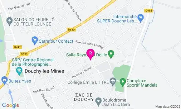 Localisation Pizzeria Saveurs Latines