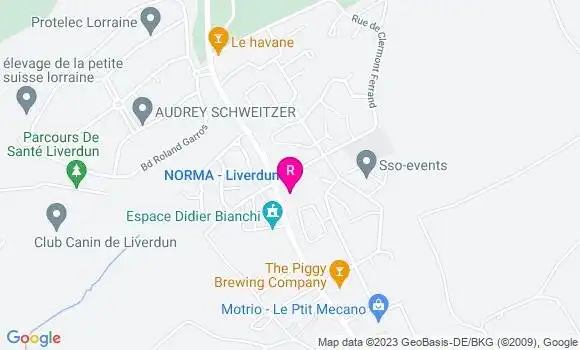 Localisation Pizzeria La Nonna