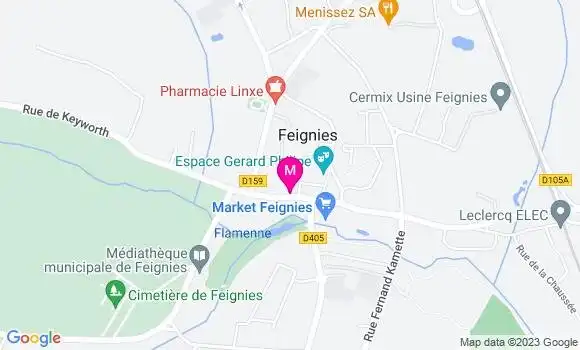 Localisation Restaurant  Friterie Catherine