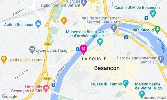 Localisation Restaurant Turc La Corne d