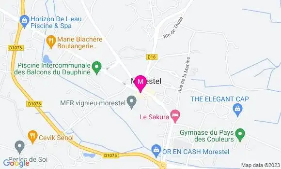 Localisation Restaurant Turc Le Bosphore