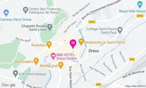 Localisation Restaurant  Au Petit Creux