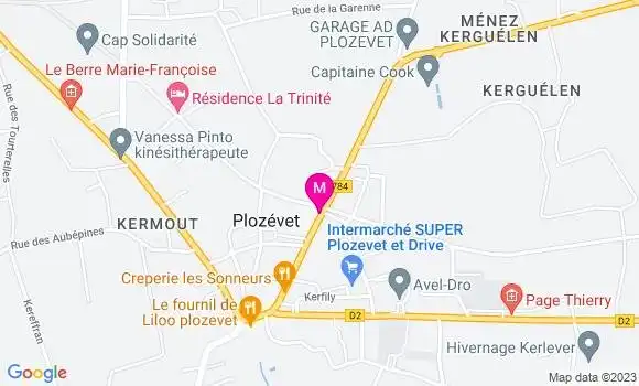 Localisation Pizzeria Rico Pizz