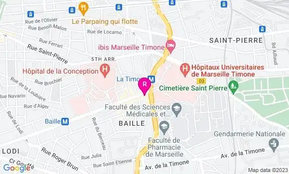 Localisation Fast Food Subway
