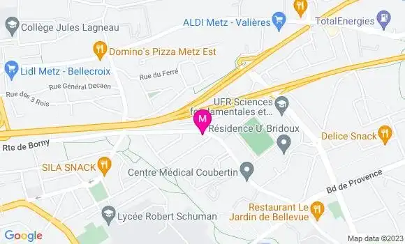 Localisation Pizzeria Croq