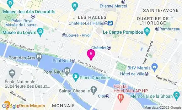 Localisation Restaurant  A la Tour