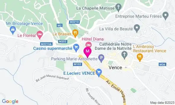 Localisation Le Square Café