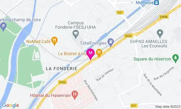 Localisation Restaurant  Le Pasa