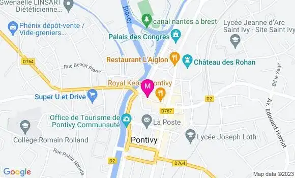 Localisation Restaurant Turc O Baba Pondi