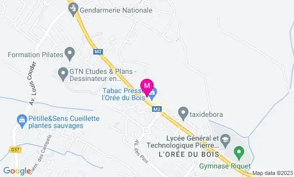 Localisation Restaurant  Nan Burger
