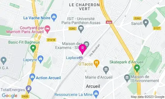 Localisation Sandwicherie Chez Dina