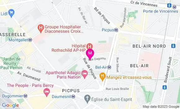 Localisation Pizzeria La Sicilienne
