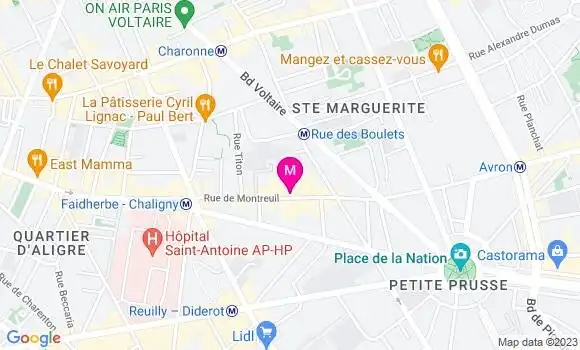 Localisation Restaurant Bar Mille et une Saveurs