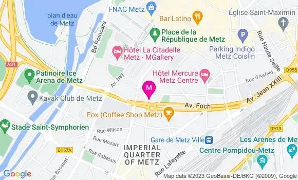 Localisation Restaurant Italien Mona