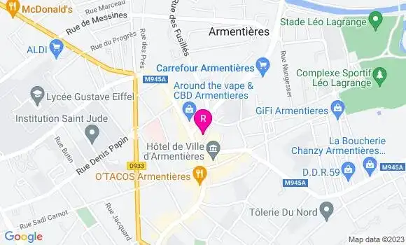Localisation Mr Kebab