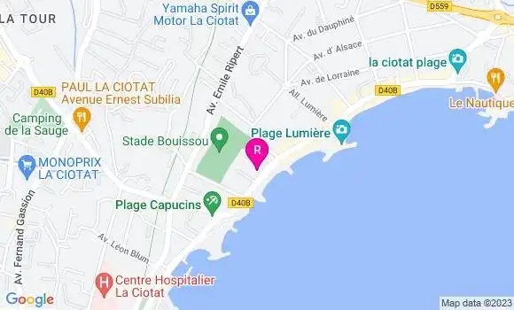 Localisation Restaurant  Les Copains d