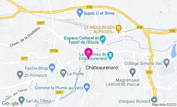 Localisation Restaurant  Les Glycines d