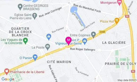 Localisation Restaurant  L