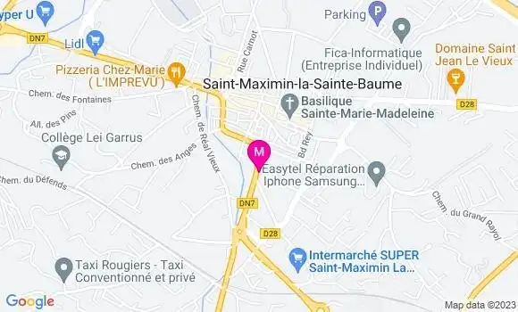 Localisation Pizzeria Au Feu Follet