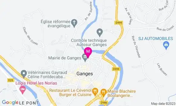 Localisation Restaurant Asiatique Les Petits Plaisirs d