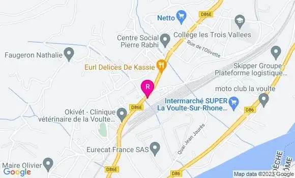 Localisation Restaurant  Au Jardin des Délices