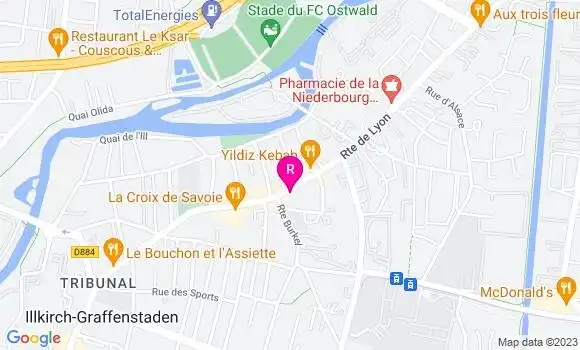 Localisation Pizzeria Pizza 67