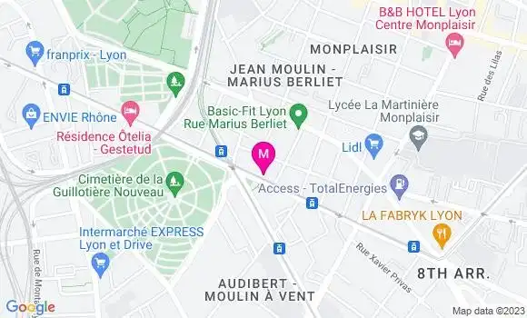 Localisation Restaurant  Le 265 Pizza