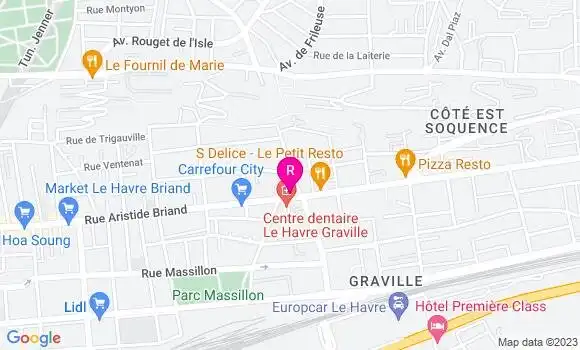 Localisation Pizzeria Family Pizza