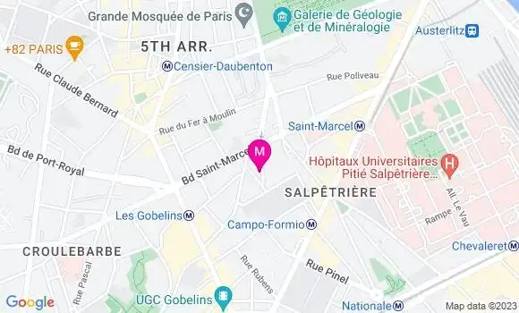 Localisation Restaurant  Chefs du Quartier