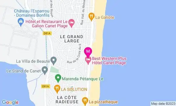 Localisation Pizzeria Baba Pizza