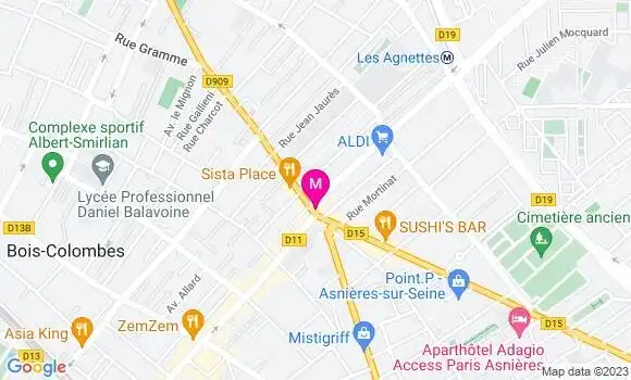 Localisation Sandwicherie Le Riyad