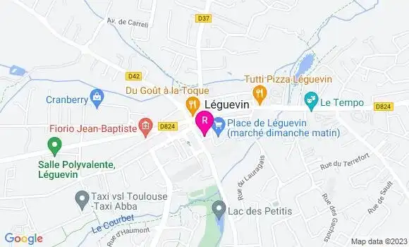 Localisation Toucan Pizzeria