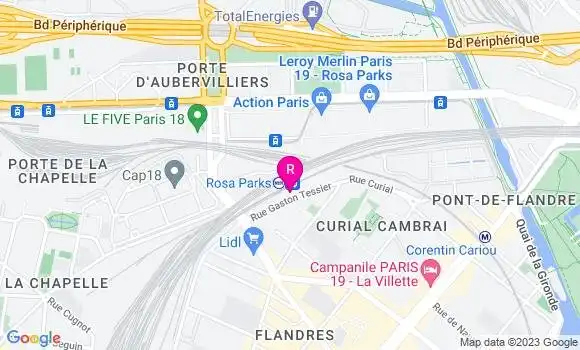 Localisation Fast Food Subway