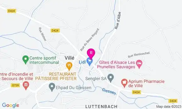 Localisation Restaurant Italien Le Calabrais
