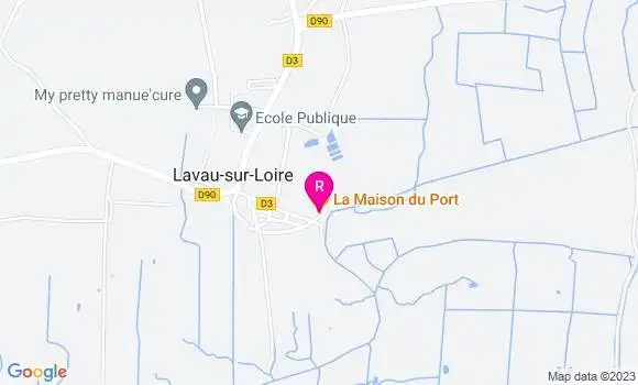 Localisation Crêperie La Maison du Port