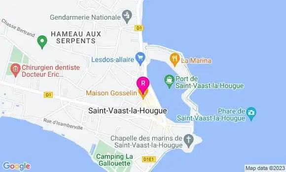 Localisation Restaurant  Le P