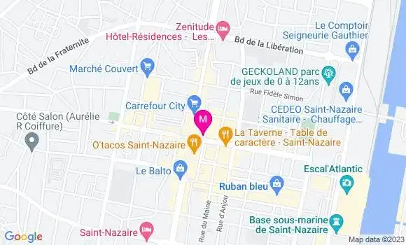 Localisation Restaurant  Speed Burger