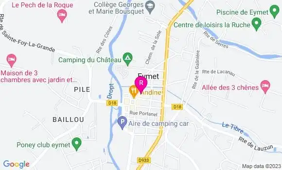Localisation Restaurant  Le Gaulois Burger