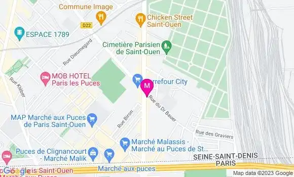 Localisation Restaurant  Le Rencard