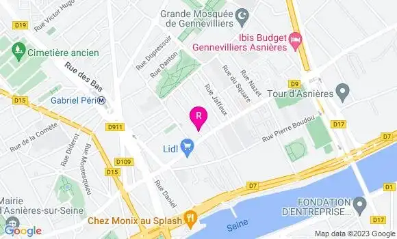 Localisation Restaurant  Monkey Pizza