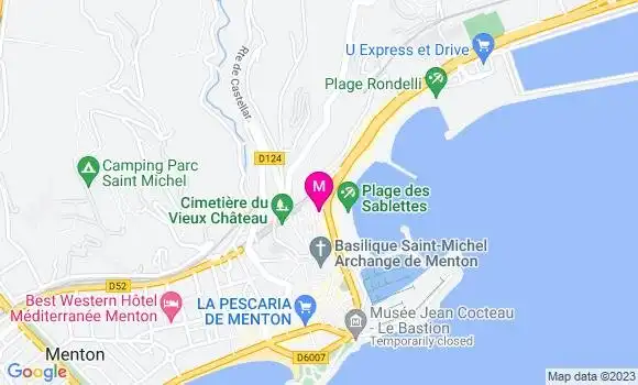 Localisation Restaurant  Le Palais Des Princes