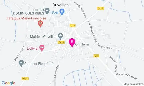 Localisation Restaurant  On Nems