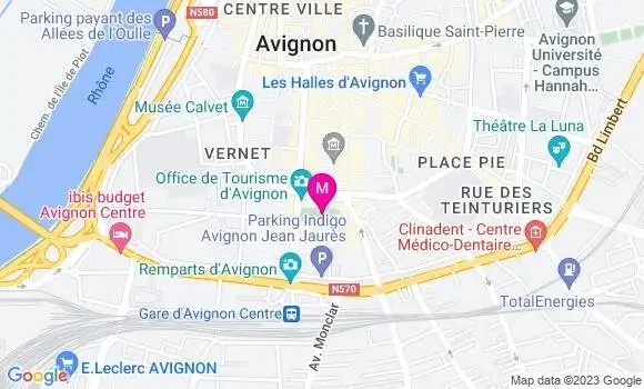 Localisation Restaurant  Le Square