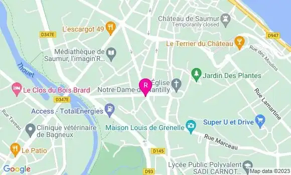 Localisation Restaurant  Saveurs du Sud