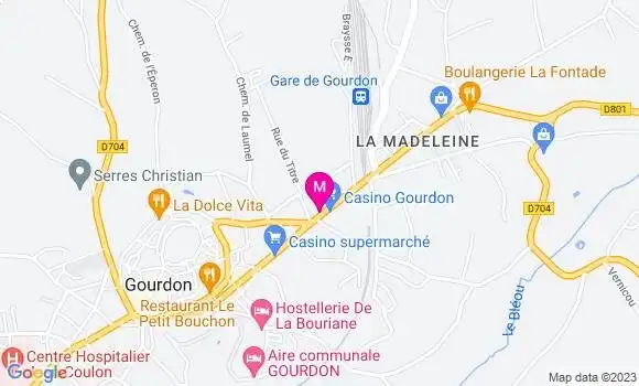 Localisation Pizzeria Chez Jo