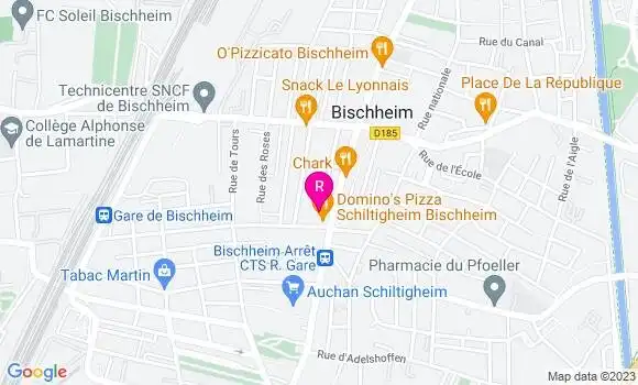 Localisation Pizzeria Domino