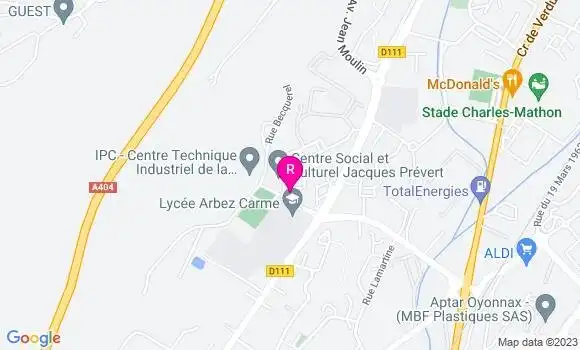 Localisation Pizzeria Pizzaiolo
