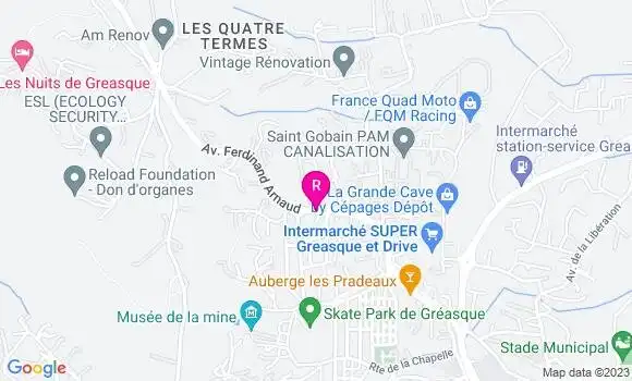 Localisation Restaurant  Rôtisserie la Galinette
