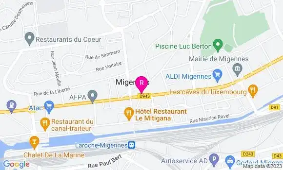Localisation Ada Kebab