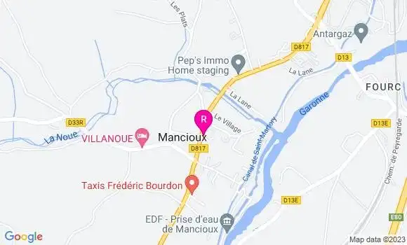 Localisation Pizzeria Dam2pizz